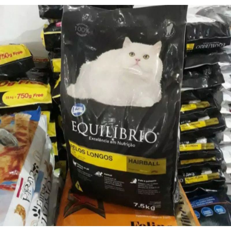 grab gojek equilibro adult persian 7,5kg frespack makanan kucing dry food