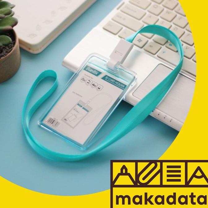 

$$$$] NAME TAG | ID CARD TRANSPARAN LANYARD BANTEX 8868-23 SKYBLUE