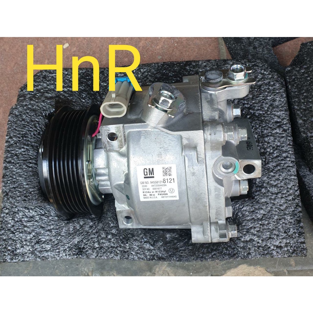 KOMPRESOR COMPRESSOR AC MOBIL Chevrolet Spin Bensin ORIGINAL GM