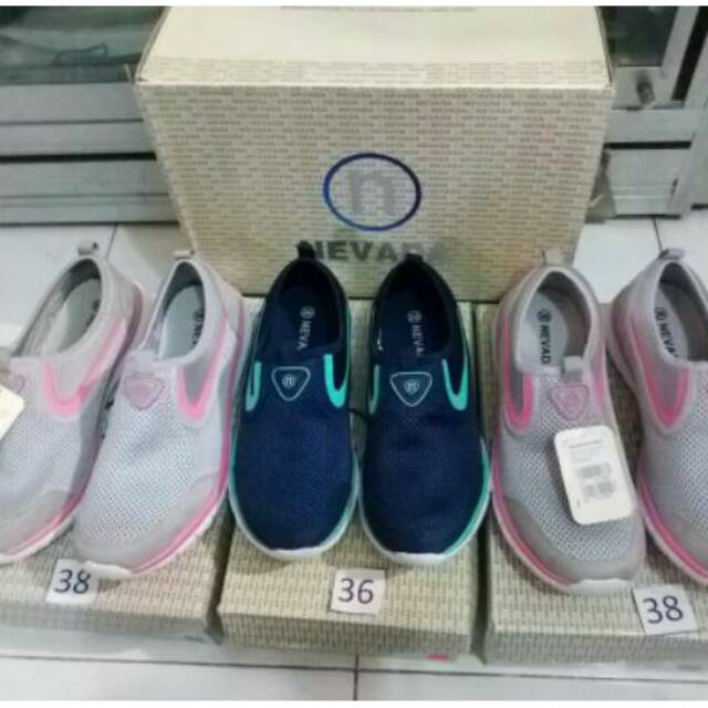 Sz 36 n 38 Sepatu Sport keren cewek merk NEVADA brand matahari