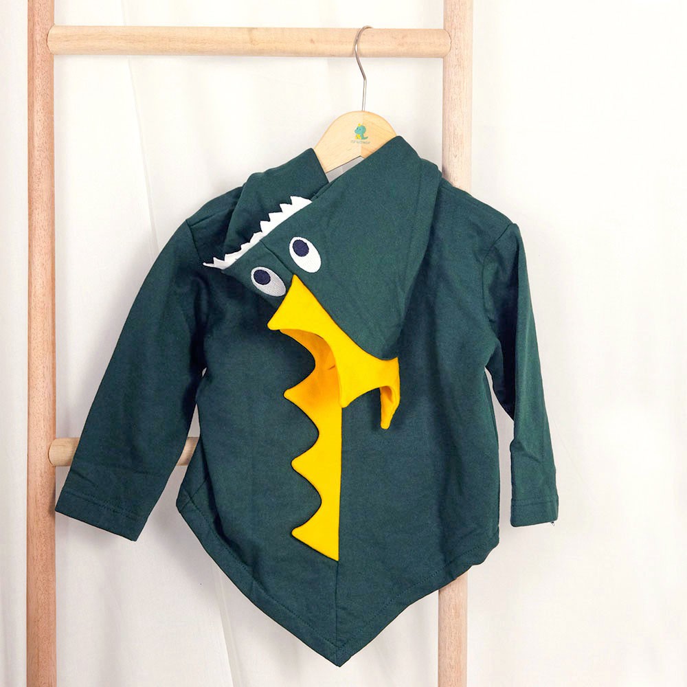 

Pop Kidswear Dino Jacket Green
