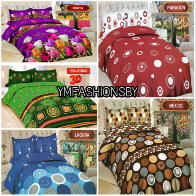 SPREI BONITA MEXICO PARAGON PALERMO LAGUNA NIKITA 180 B2 B4 120 160 BANTAL 4