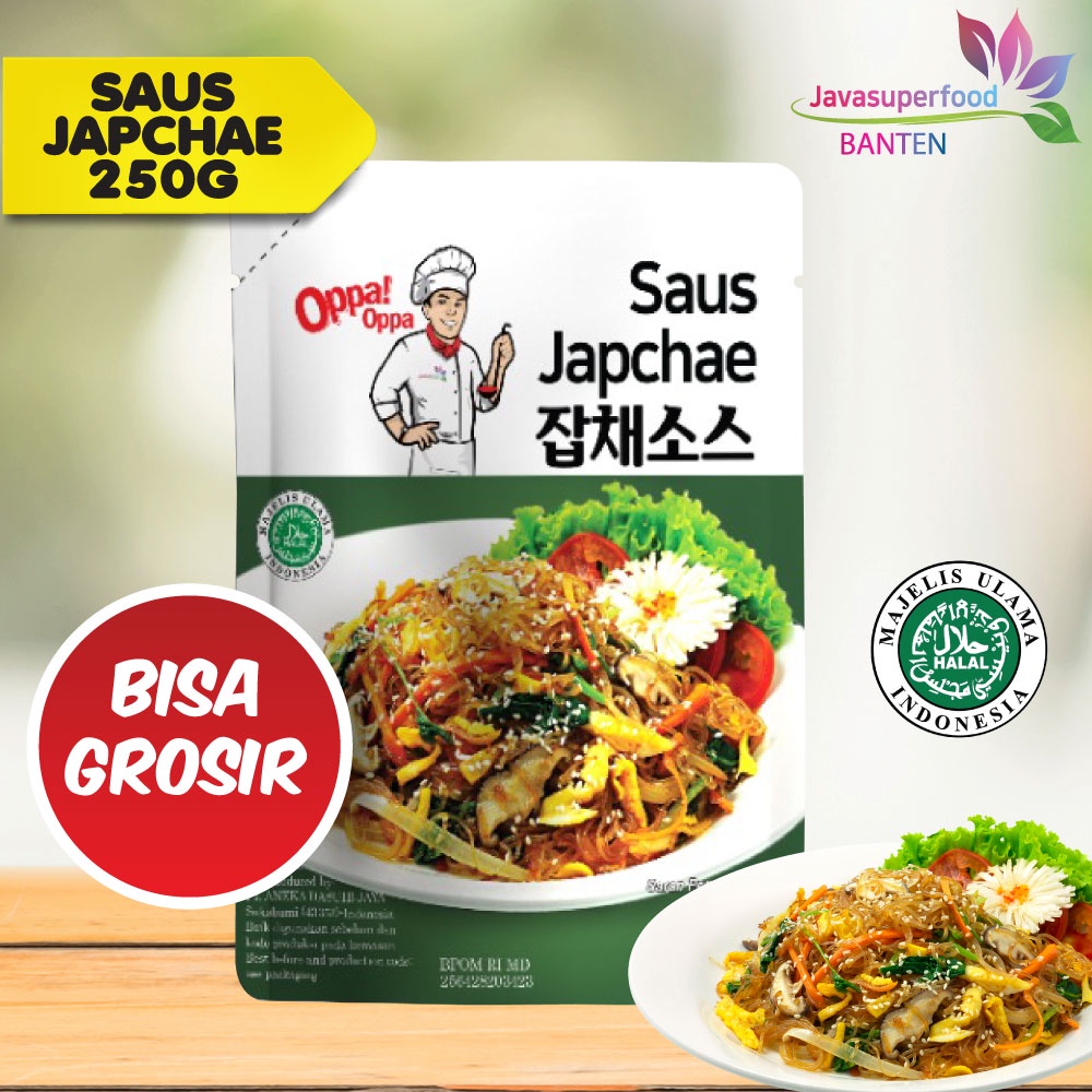 

[OppaOppa] Japchae Saus / Bumbu Soun Goreng Korea Original Halal 250g HALAL