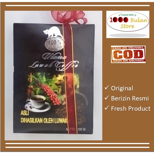 

Kopi Luwak Original 100gram (Lampung Barat)