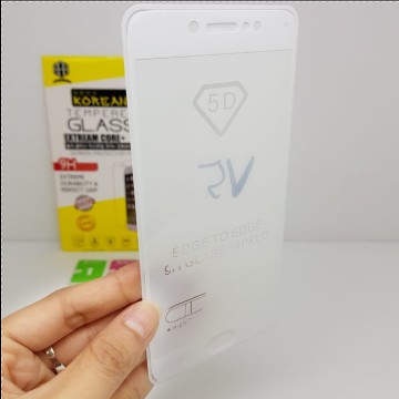 KOREAN Tempered Glass FULL LEM Vivo V5s Vivo V5 Vivo Y67 5.5 inchi FULL SCREEN Guard Anti Gores Kaca