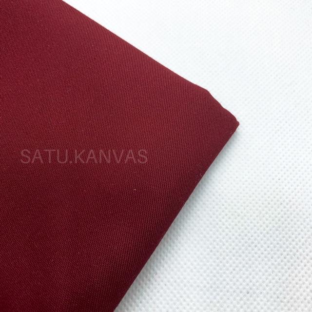 Kain AMERICAN DRILL SAVERO / bahan kain seragam-Maroon