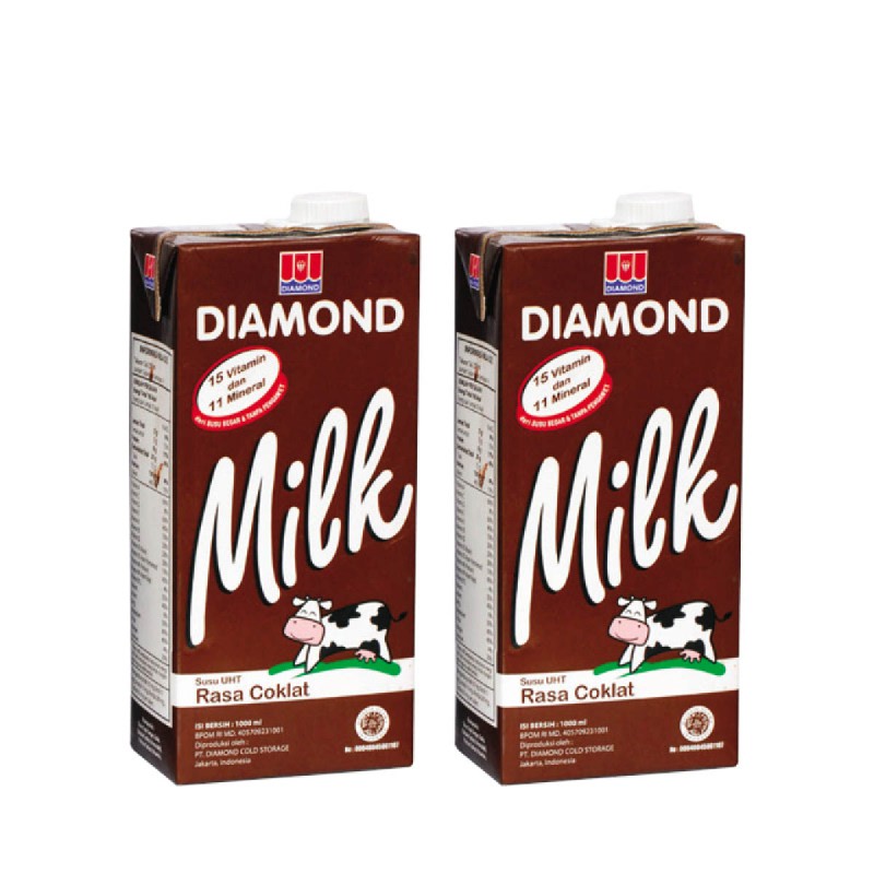 

Susu UHT Diamond Milk Rasa Cokelat 1 Liter