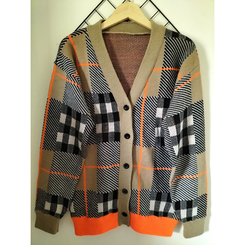 CARDIGAN BURBERRY/KOREAN BTS/BRANDED 7 GATE