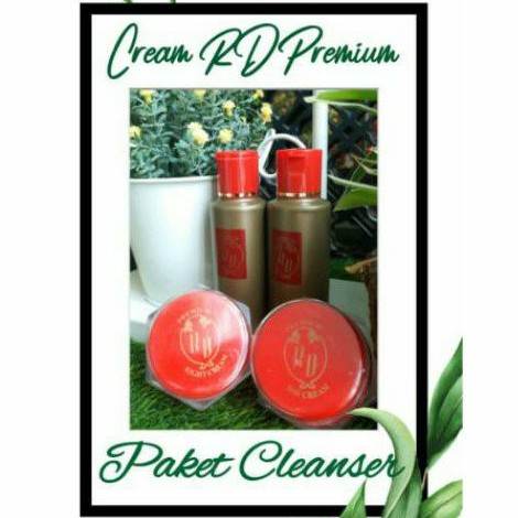 Paket Cream RD Original/Cream RD Paket Toner/Cream RD Paket Cleanser/Cream Red Premium (RD CV ARNI )