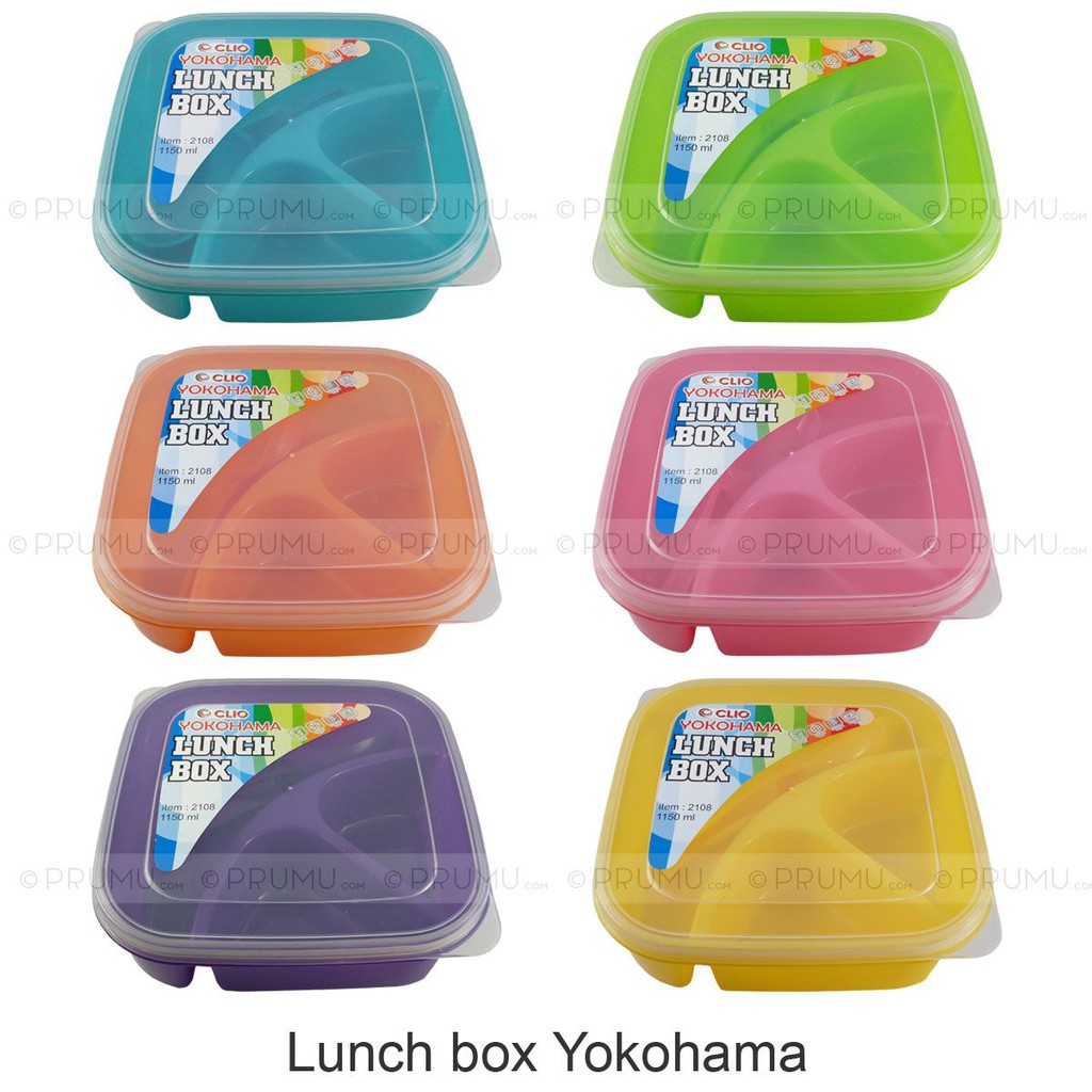 Lunch Box - Tempat Makan - Kotak Makan - Catering Box - Souvenir Ultah - Clio Yokohama