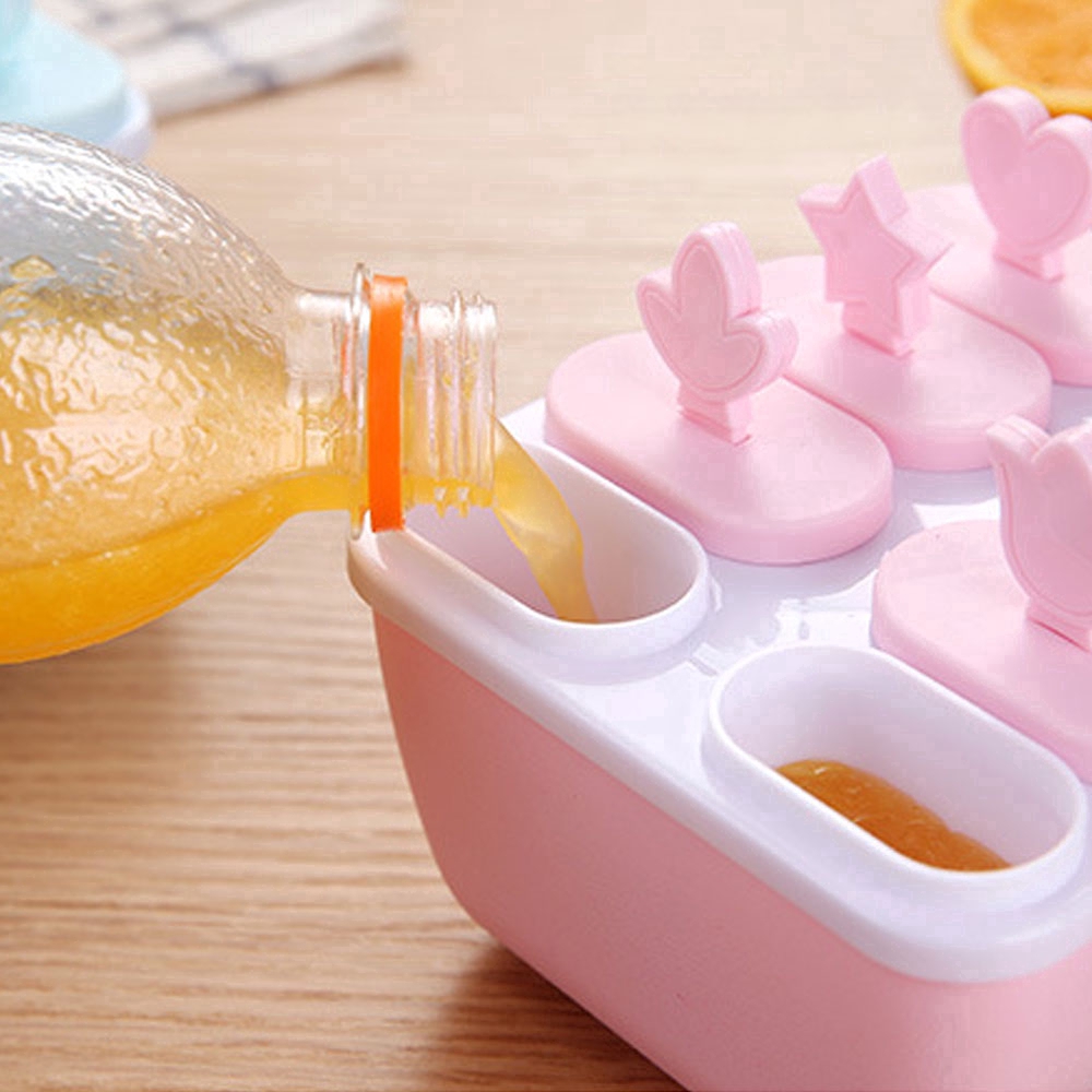 [ Popsicle DIY Making Molds ] [ Kitchen Make Ice Pop Maker Mold ] [ BPA Free Material ] [ Reusable ]