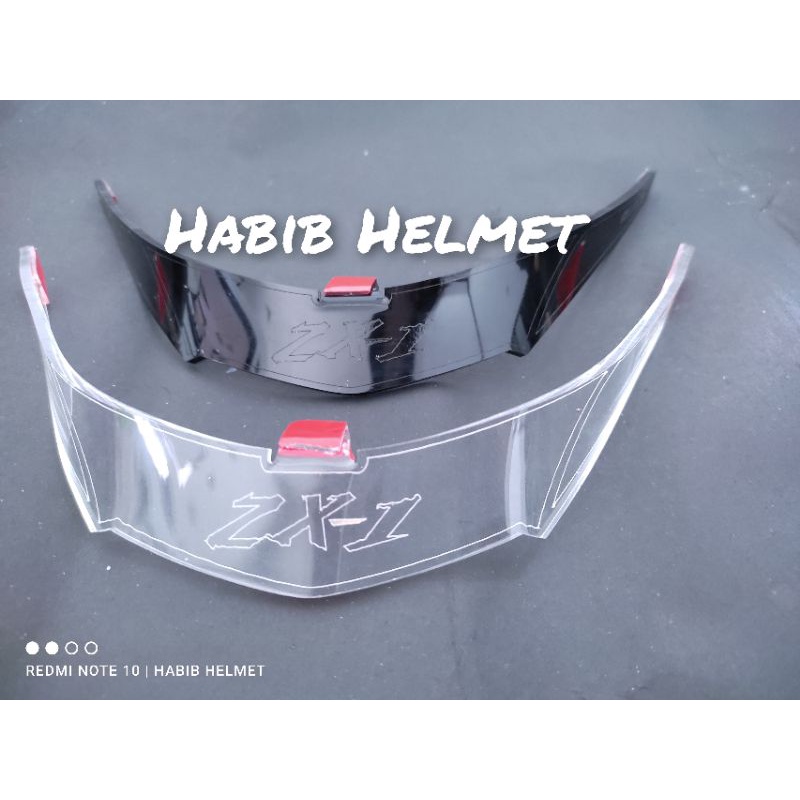 Spoiler Helm NJS ZX1 ZX 1 PNP NJS Kairoz Aksesoris Helm Full Face dan Half Face Termurah