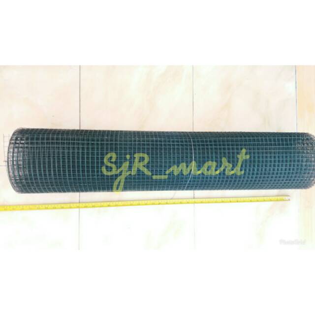 KAWAT AYAKAN KAWAT LOKET 1/2 Inch 1 Roll 10 Meter HIJAU / Kawat Ayak Kawat Kandang Ayam Burung