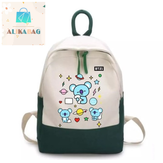 ALIKA BAG - Tas Ransel Wanita School Backpack Cute