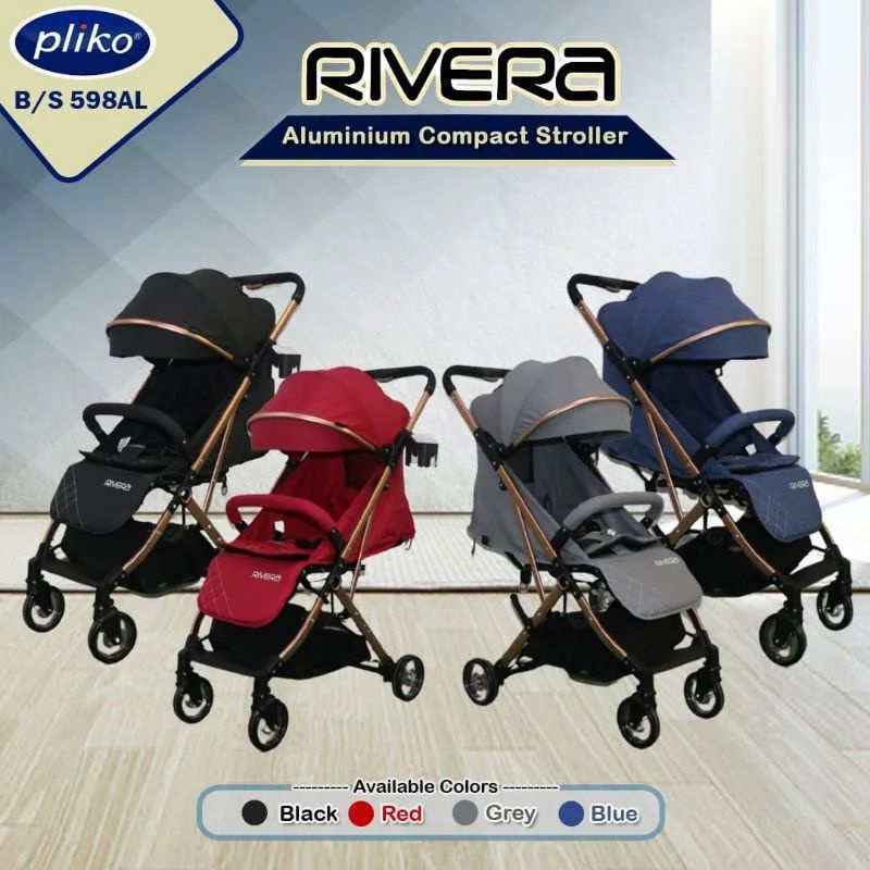 Baby Stroller Pliko Rivera 598AL/kereta dorong bayi pliko