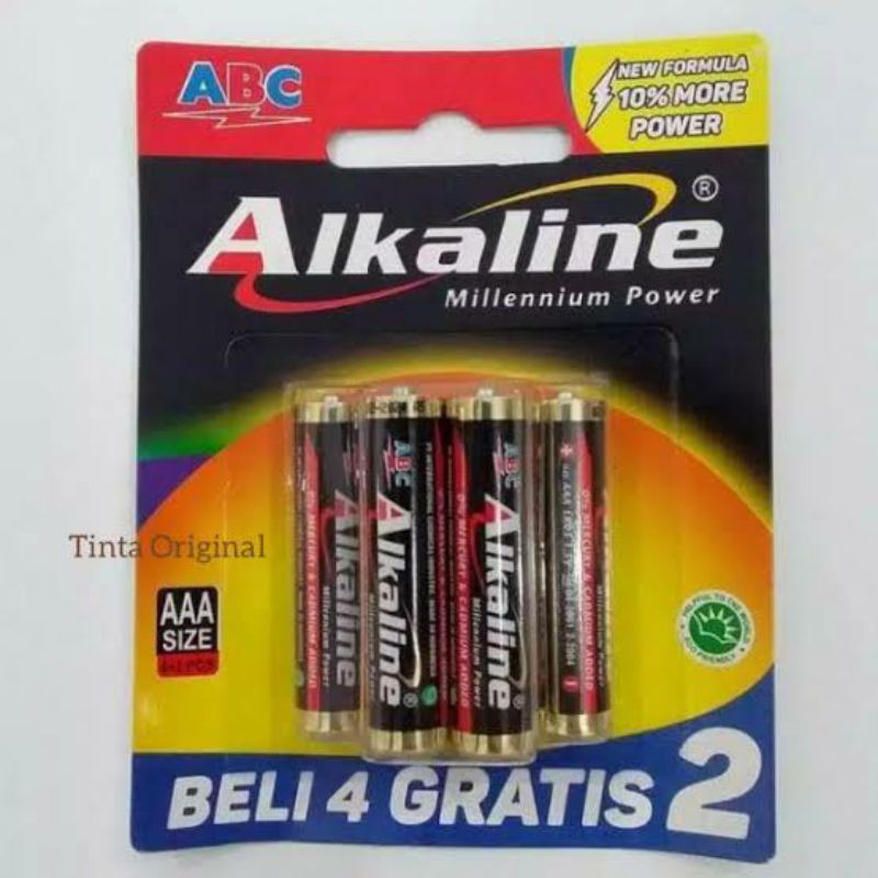batre alkaline aaa