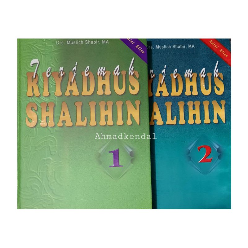 Terjemah Riyadhus Shalihin Jilid 1 & 2 Lengkap