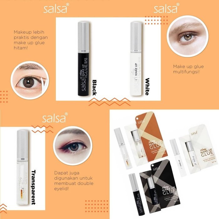 ✿ MADAME ✿ SALSA LEM BULU MATA - MAKE UP STRONG GLUE EYELASH ADHESIVE BY SALSA