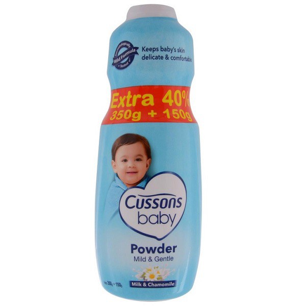 BEDAK BAYI - CUSSONS BABY POWDER 75/150/500 gr