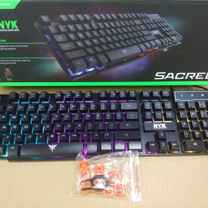 Nyk Nemesis Keyboard Gaming Sacred K02