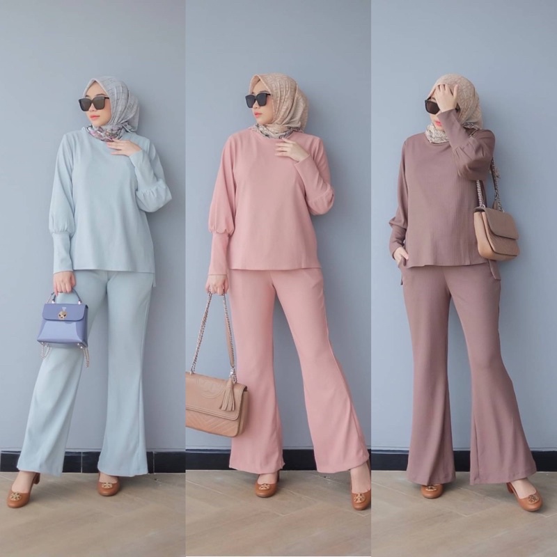 Dyn Lolly Set (Distributor Resmi Bandung) Dyn Clothingline Loly One Set Setelan