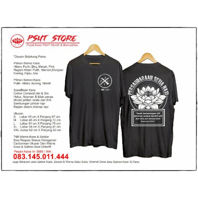 kaos Psht keren banget