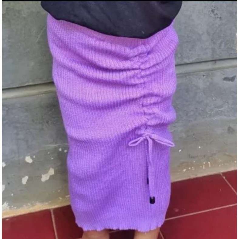 Outfit anak kekinian ROK SERUT ANAK/ROK RAJUT ANAK SERUT TERBARU /ROK RAJUT ANAK TERLARIS/OUTFIT VIR