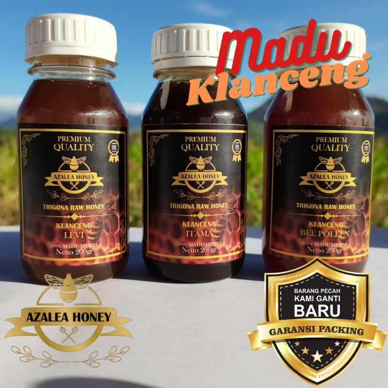 

Madu Klanceng Trigona Kelulut✅200gram‼️ Asli Murni Alam Raw Honey 100%✅ Obat GRED Maag Lambung dan Diabetes