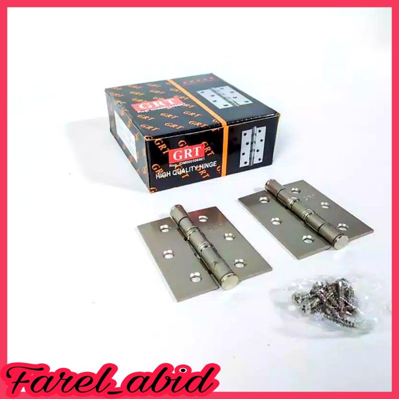 Engsel Pintu Rumah 3 Inchi Engsel Pintu 3 Lobang Engsel Pintu Depan Kamar Dapur Jendela Pull Besi