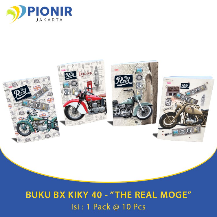 

BUKU BX KIKY 40 - "THE REAL MOGE" (1 PACK = 10 PCS)