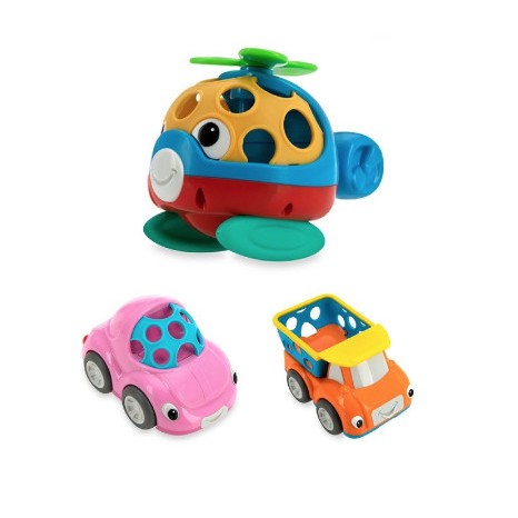 Nuby Play Pals Rattle - Mainan Sensory Anak