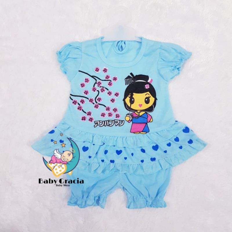 Dress bayi Tangan Sakura Baby Gracia