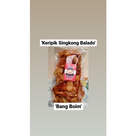 

KERIPIK BANG BOIM | keripik singkong balado