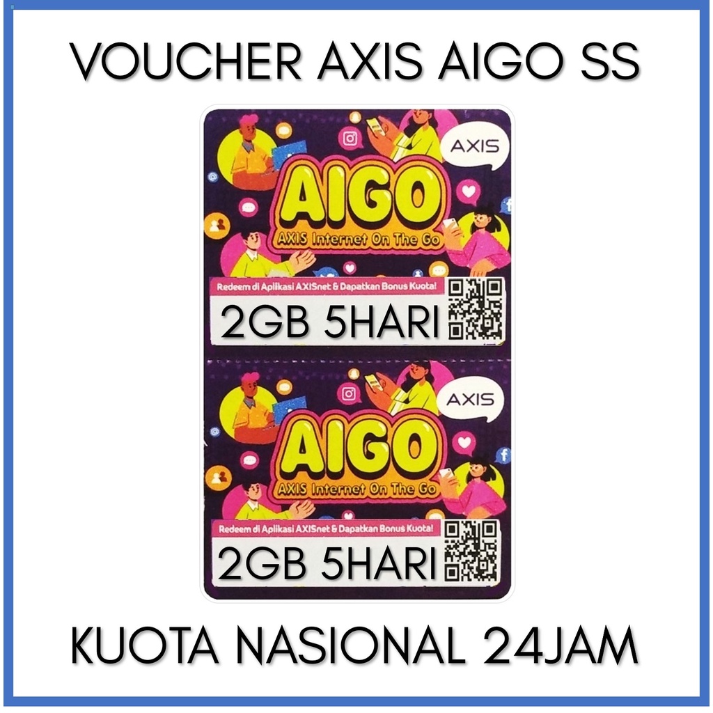 VOUCHER AXIS AIGO 2GB 5hari