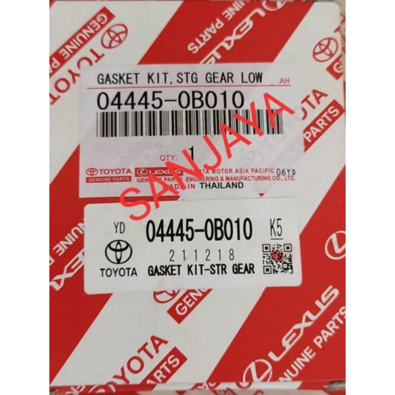 SEAL KIT POWER STEERING LOW ATAU POWER STEERING KIT BAWAH KIJANG 7K