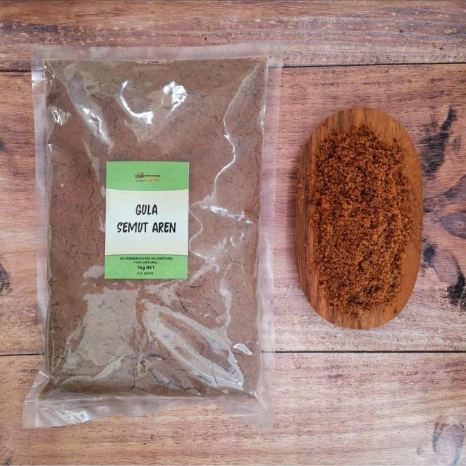 

[[COD]] Gula Semut Aren Bubuk Palm Sugar Zuiker Organik Arenga 1kg 1000gr 1 kg TERLENGKAP Kode 918