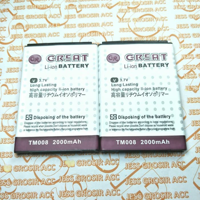 Baterai Battery Double Power NEXIAN SUPER STAR G506 TM008 , TM-008