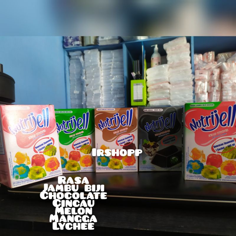 

isi 10gram nutrijell jelly powder bubuk ,all variant