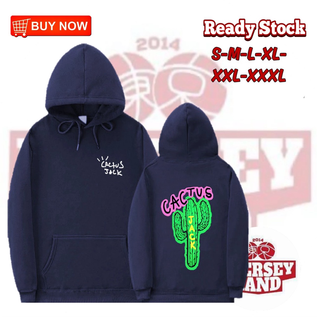 HOODIE JUMPER CACTUS JACK SWEATER JAKET PRIA KEREN