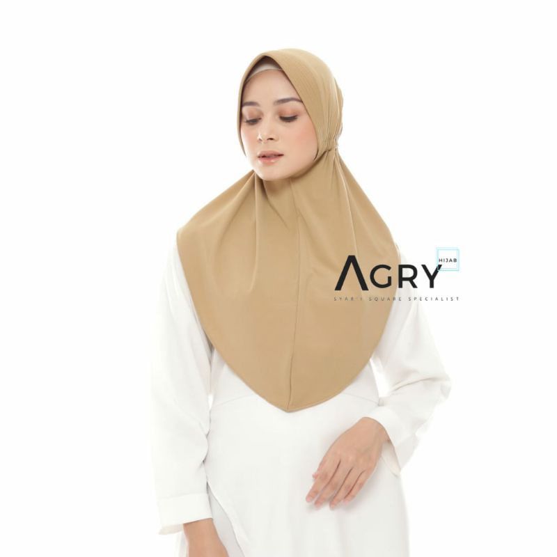 ᴀɢʀʏ Hijab Instan Serut Jersey Premium