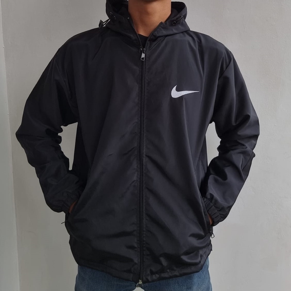 Jaket Olahraga Parasut Lari Pria Wanita Jaket Nike Parasut Running