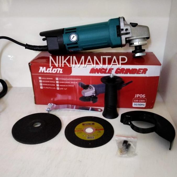 Jual Mesin Gerinda Tangan /Gerinda Listrik Angle Grinder - MDON ...