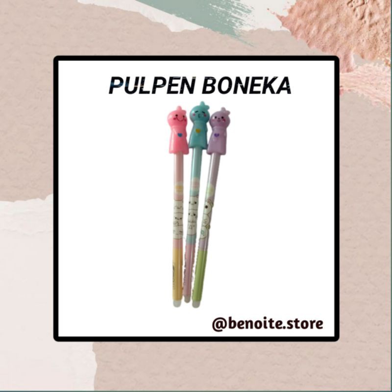 

pulpen boneka