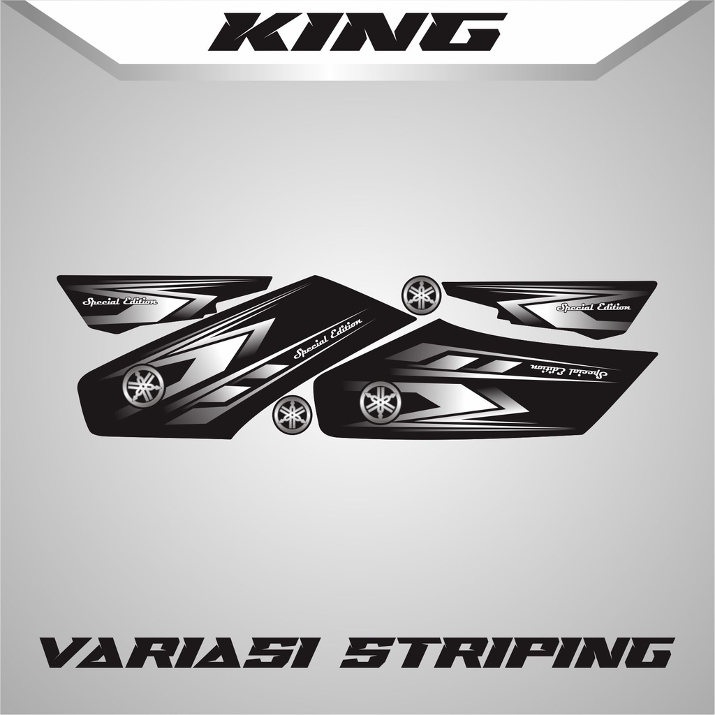 STRIPING VARIASI YAMAHA RX KING - VARIASI SIMPLE RX KING YAMAHA / RX KING VARIASI STICKER
