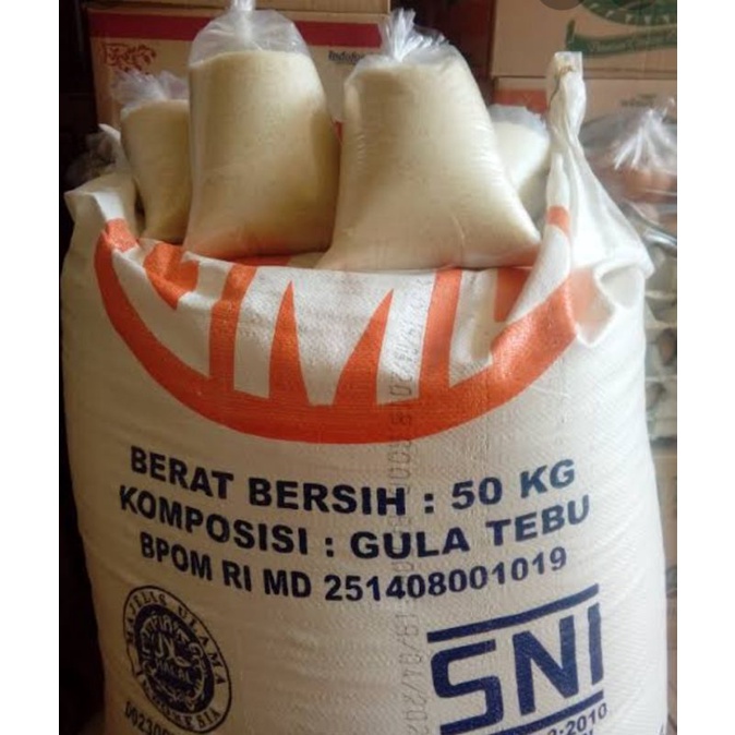 

Gula pasir merk GMP repack 1kg