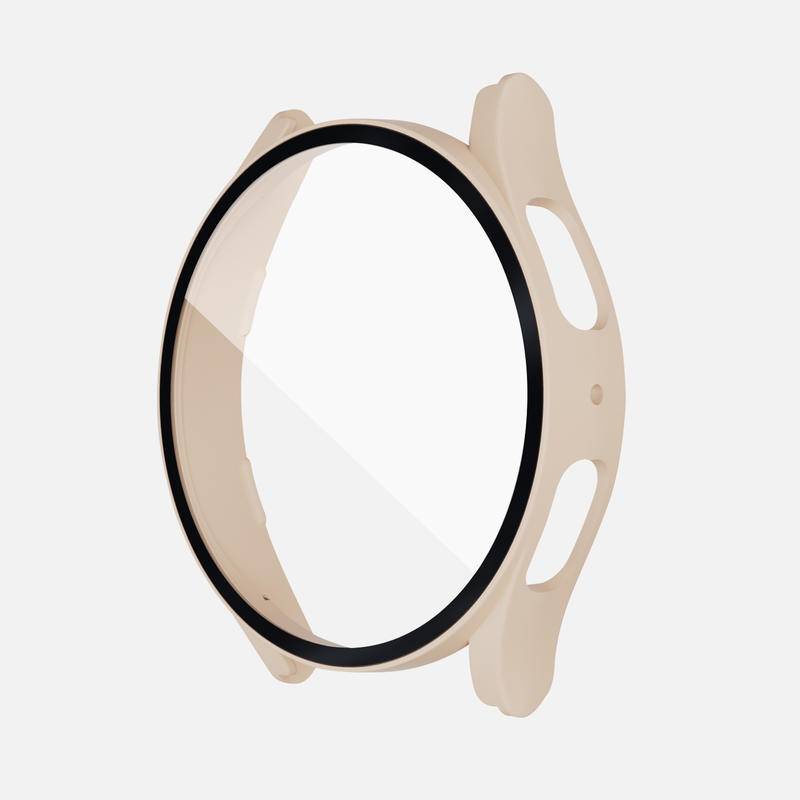 Case Pelindung Jam Tangan Bahan Kaca Kuat Ukuran 40mm 44mm Untuk Samsung Galaxy Watch 5