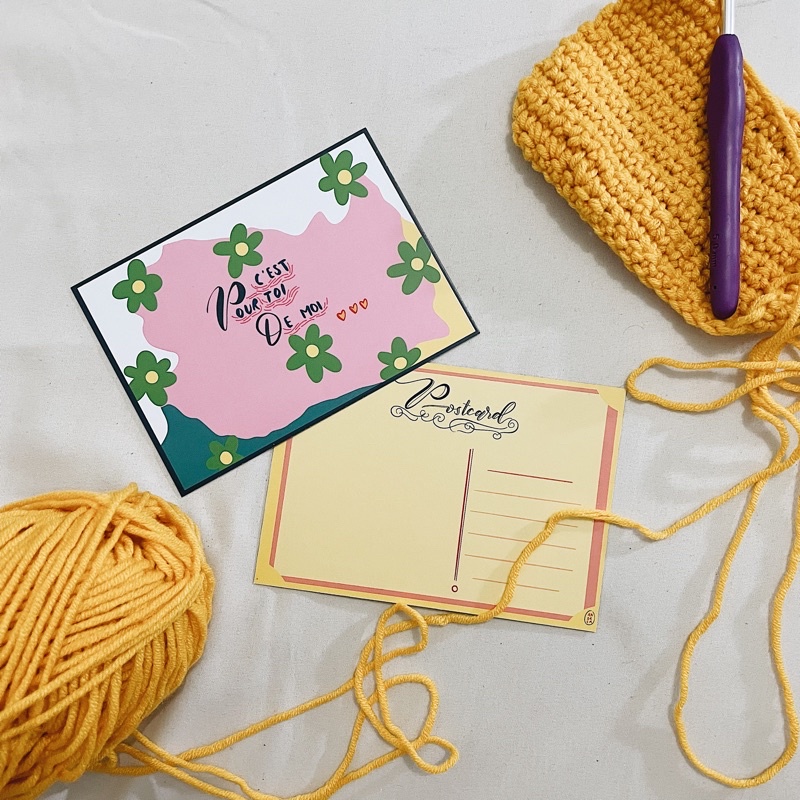 

Kartu Pos / Postcard Pour Toi