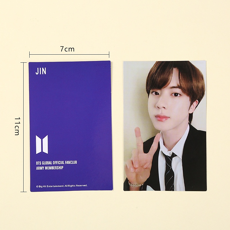 Kartu Koleksi Penggemar Kpop Bts 8 Untuk Hadiah