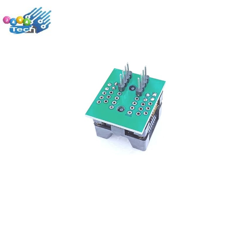 Socket Adapter IC SMD SOP8 SOIC8 to DIP8 200mil Soket Flash Bios