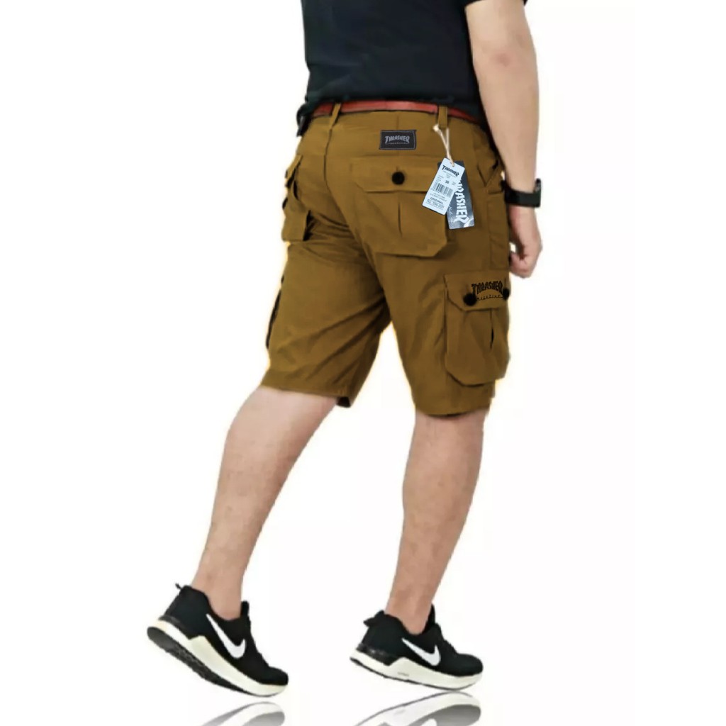 Celana Pendek Cargo Thrasher | Cargo Pendek | Celana distro | Cargo Thrasher Pria Cowo